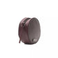 Chic Burgundy Oval Crossbody Bag