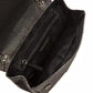 Elegant Gray Leather Crossbody Bag