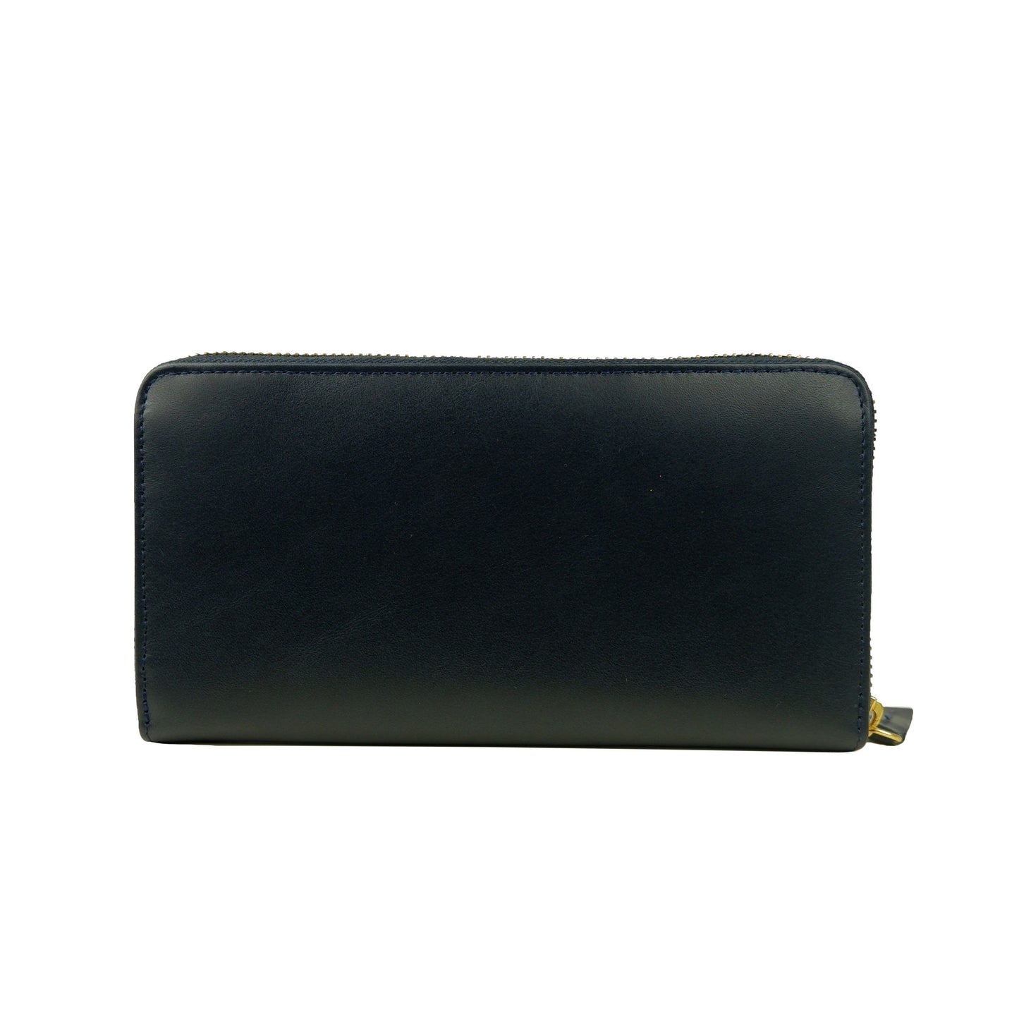 Elegant Dark Blue Leather Wallet