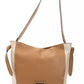 Elegant Leather Shoulder Bag in Brown