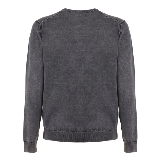 Chic V-Neck Cotton Sweater for Men