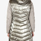 Chic Dual Hooded Long Down Jacket for Women