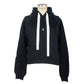 Elegant Cotton Hooded Sweatshirt with Fly Logo