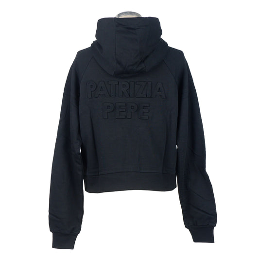 Elegant Cotton Hooded Sweatshirt with Fly Logo