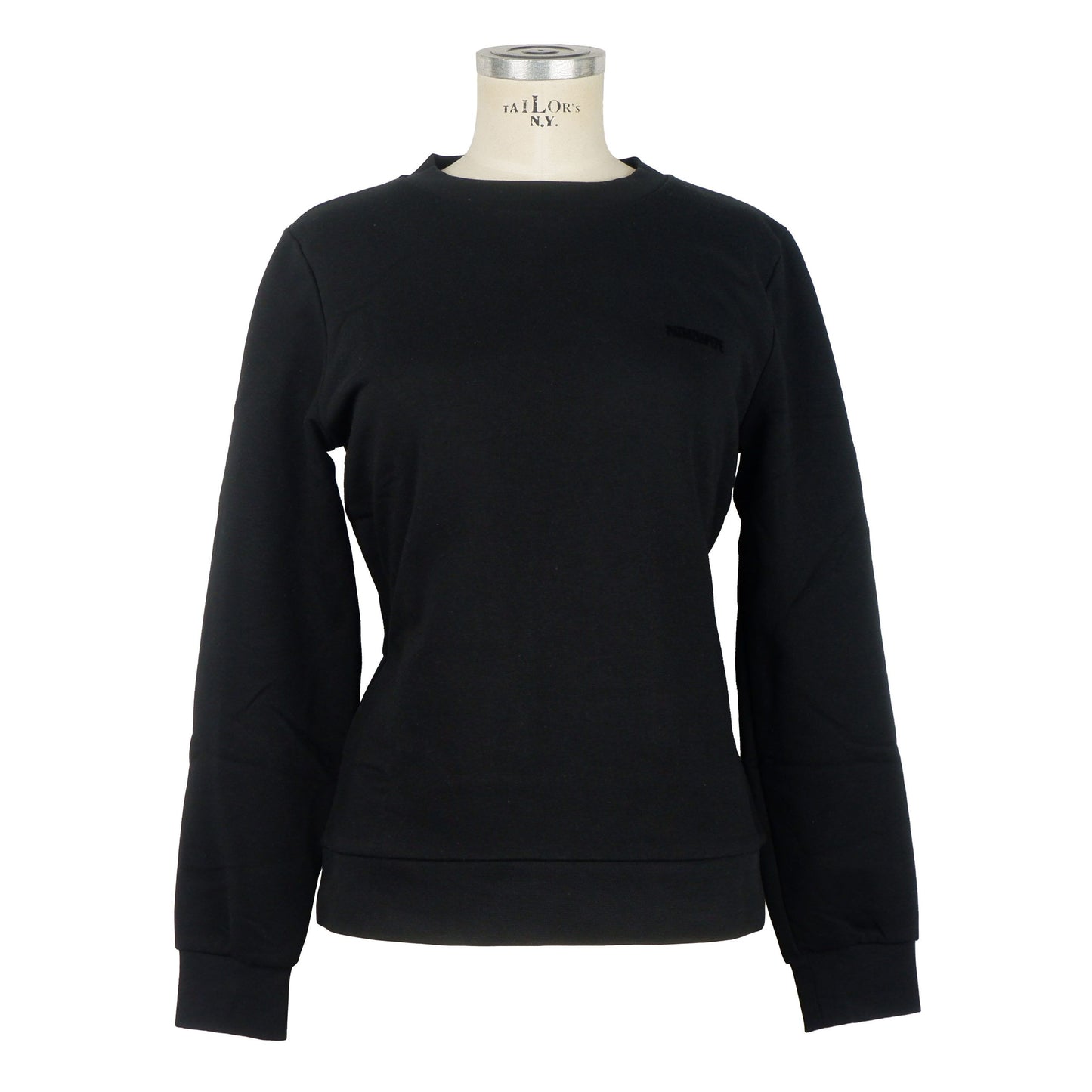 Chic Velvet Logo Crewneck Sweatshirt