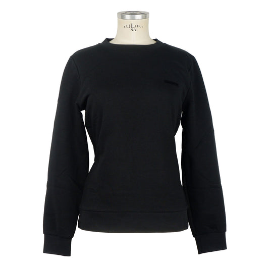 Chic Velvet Logo Crewneck Sweatshirt