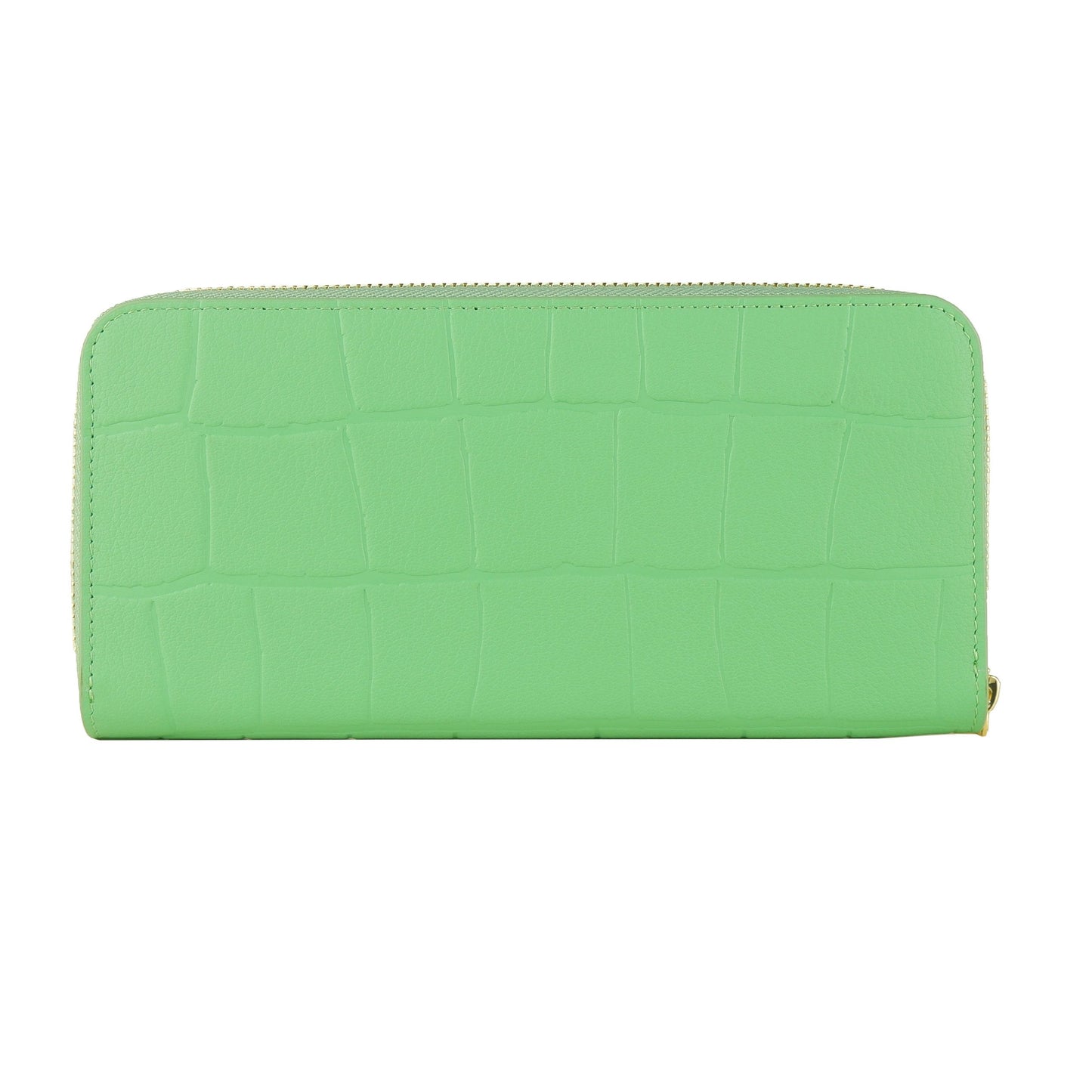 Mint Green Vitello Leather Purse