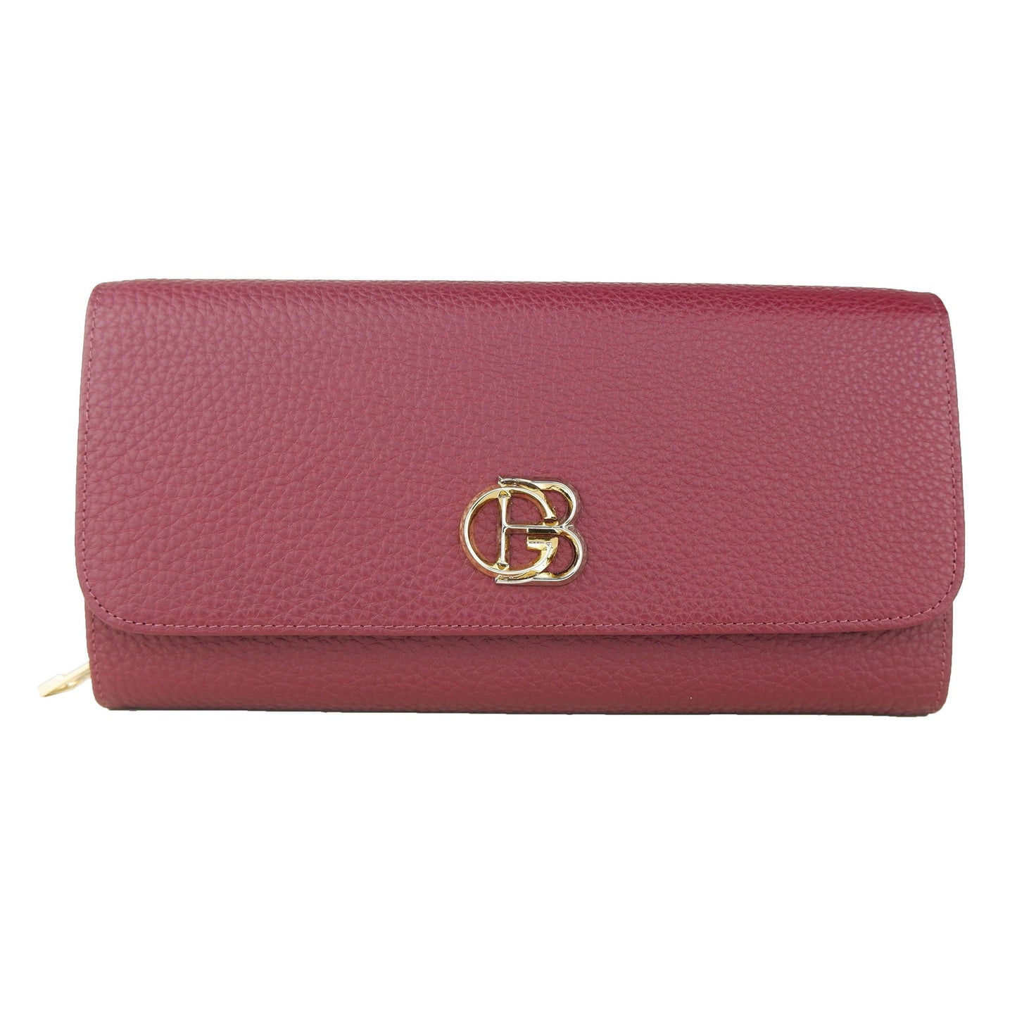 Elegant Dark Red Crossbody Bag
