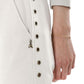 Chic Straight Cut Trousers with Eyelet Details