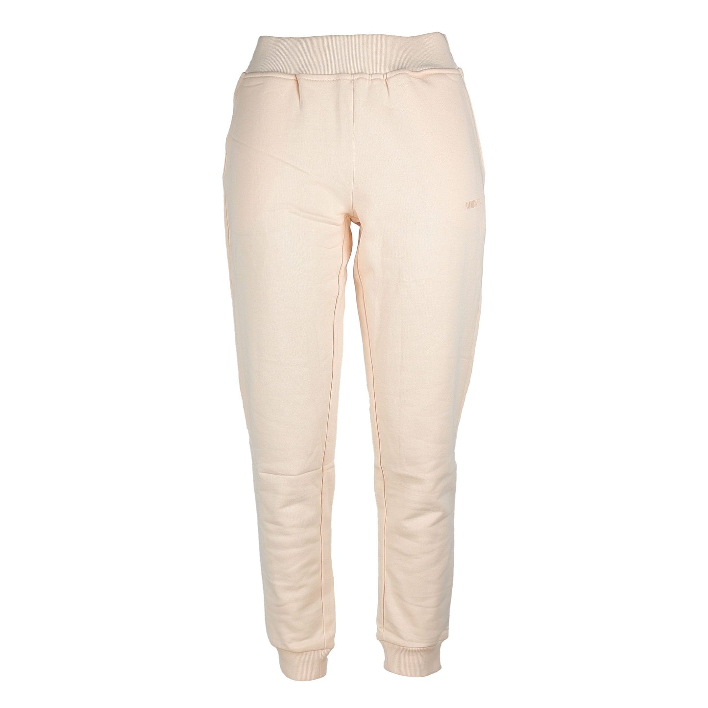 Chic Stretch Cotton Sweatpants with Velvet Logo
