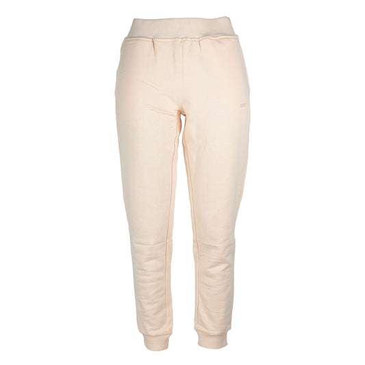 Chic Stretch Cotton Sweatpants with Velvet Logo