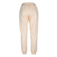 Chic Stretch Cotton Sweatpants with Velvet Logo