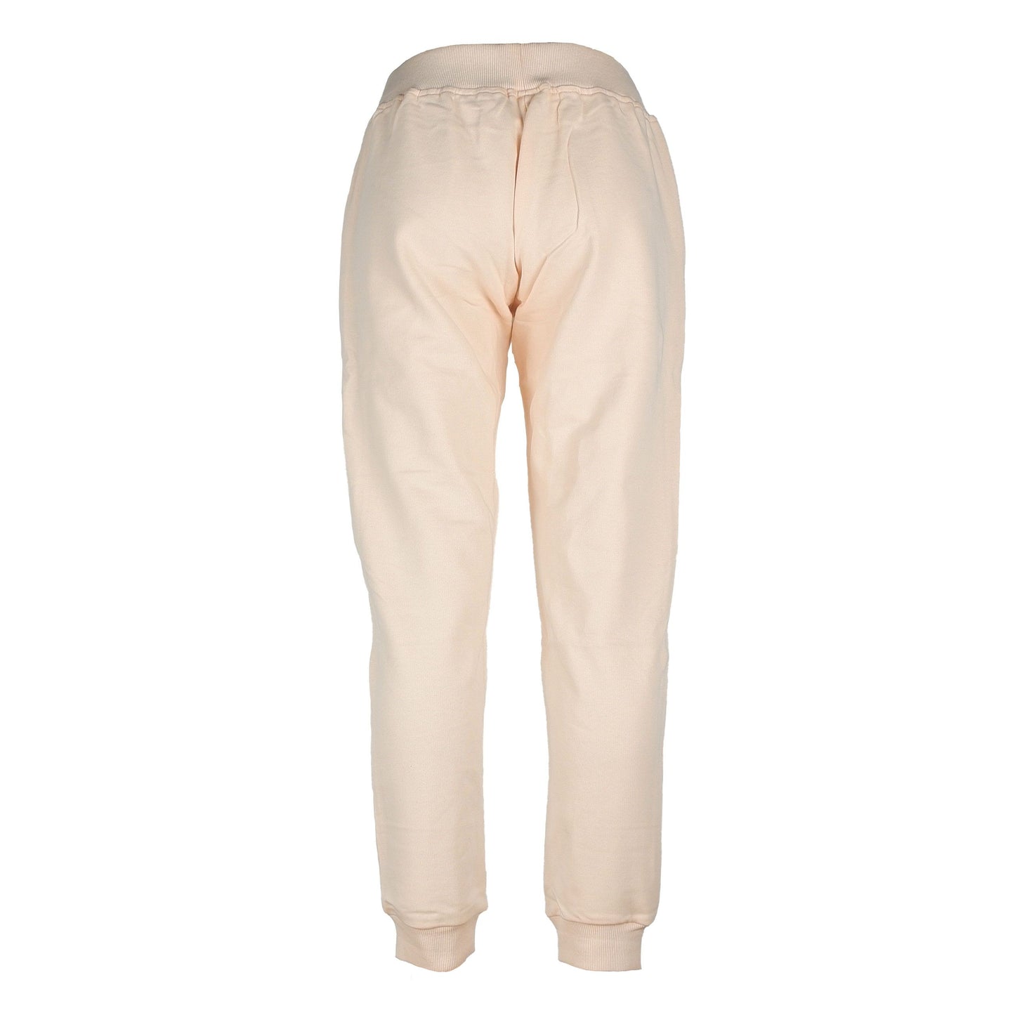 Chic Stretch Cotton Sweatpants with Velvet Logo