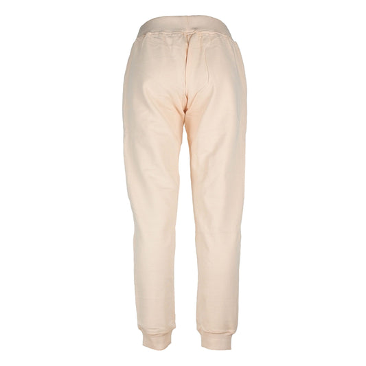 Chic Stretch Cotton Sweatpants with Velvet Logo