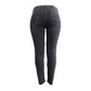 Elegant Black Studded Slim Fit Denim
