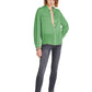 Chic Gray Jegging with Metallic Logo Detail