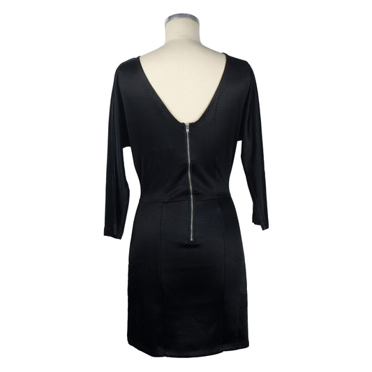 Elegant Long Sleeve Viscose Dress