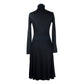 Elegant Long-Sleeved Dress with Eyelet Detail