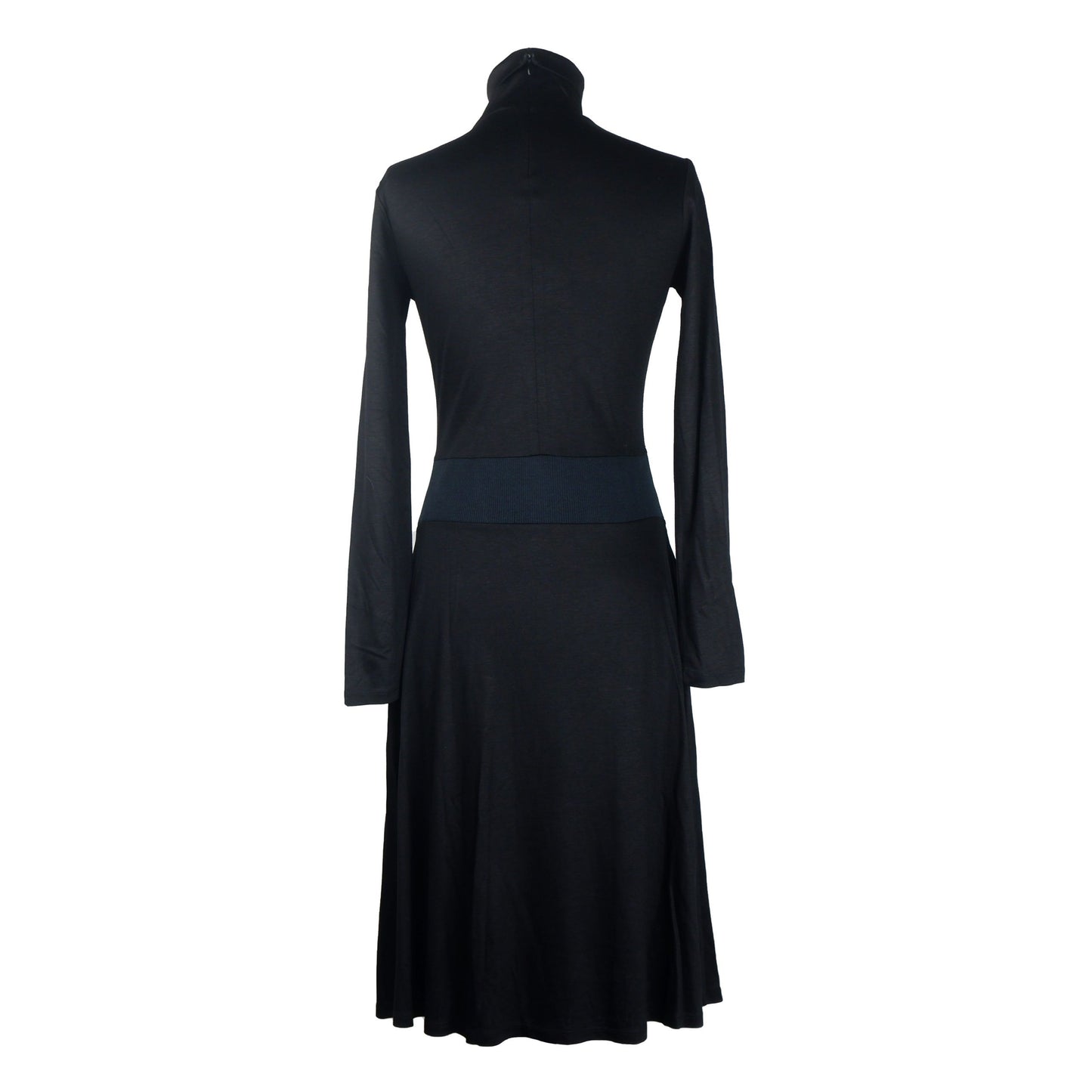 Elegant Long-Sleeved Dress with Eyelet Detail