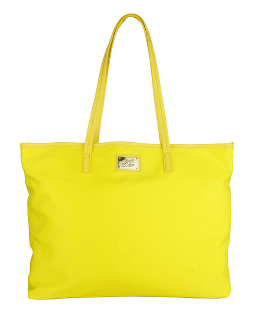 Chic Sunshine Yellow Shopper Bag