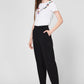 Elegant Tapered High-Rise Trousers