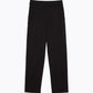Elegant Viscose Trousers with Side Zip