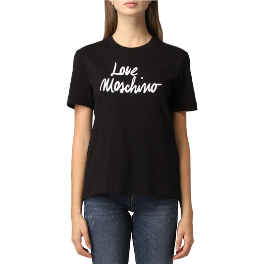 Chic Minimalist Logo Cotton Tee