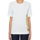 Dazzling Heart Lurex Logo Tee
