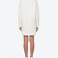 Chic Heart Print Long-Sleeved Dress