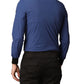 Elegant Blue Bielastic Bomber Jacket