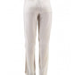 Elegant High Waisted Wide Trousers with Slits