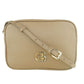 Elegant Taupe Grey Crossbody Bag