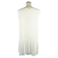 Elegant White Lace Sleeveless Dress