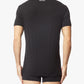 Twin Pack Black Logo Neck Tees