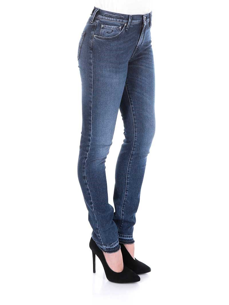 Chic Slim Fit Kimberly Jeans with Handkerchief Detail