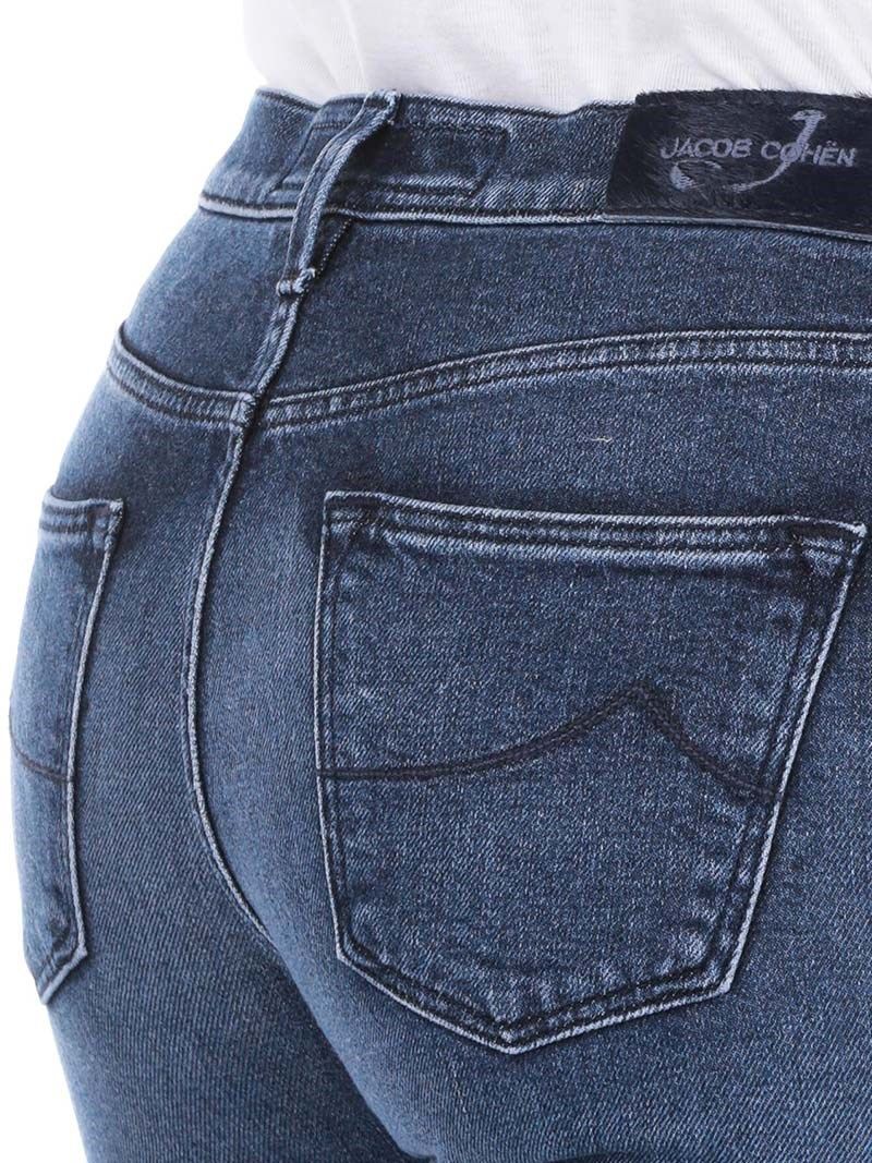Chic Slim Fit Kimberly Jeans with Handkerchief Detail