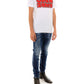 Elevated White Cotton Roundneck T-Shirt