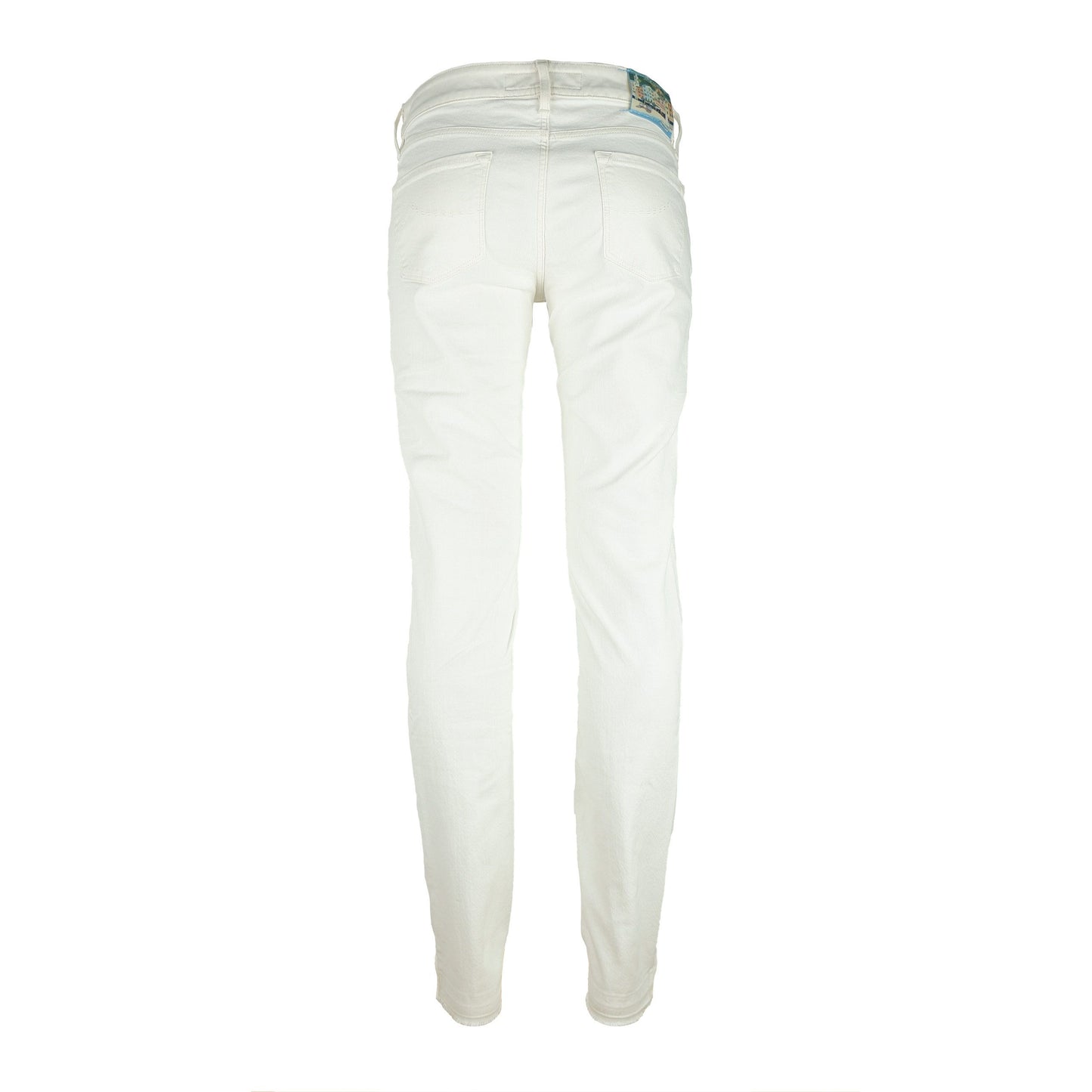 Portofino Flair White Stretch Denim