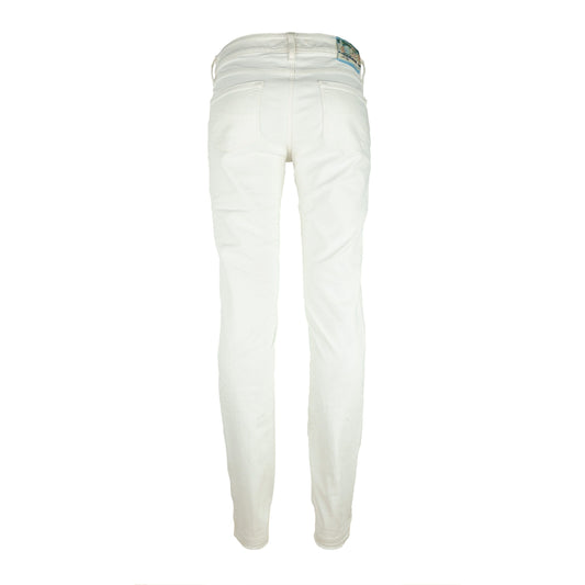 Portofino Flair White Stretch Denim