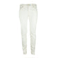 Portofino Flair White Stretch Denim
