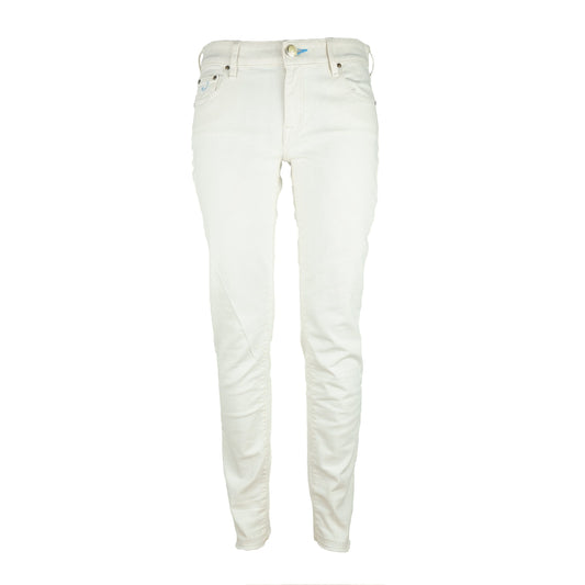 Portofino Flair White Stretch Denim