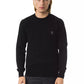 Embroidered Extrafine Merino Wool Sweater