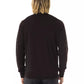 Embroidered Merino Wool Crew Neck Sweater