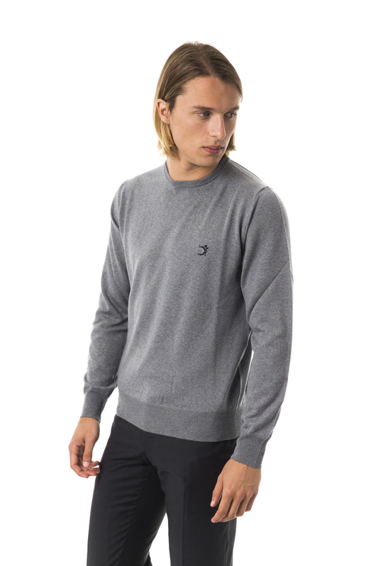 Extrafine Merino Wool Embroidered Sweater