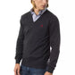 V-Neck Extrafine Merino Wool Sweater