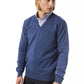 Embroidered V-Neck Merino Wool Sweater