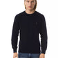 Exquisite Embroidered Crew Neck Wool Sweater