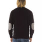 Elegant Embroidered Woolen Crew Neck Sweater