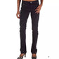 Chic Blue Regular Fit Cotton Pants