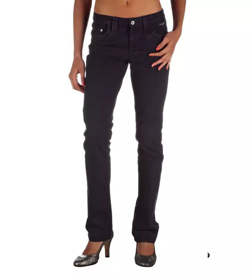 Chic Blue Regular Fit Cotton Pants